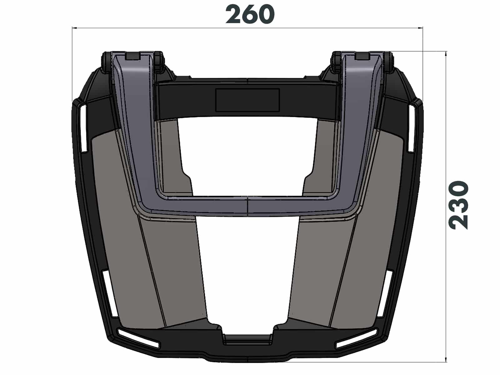 Easyrack Topcase-Träger für Triumph Tiger 1200 Rally Explorer / GT Explorer (22-) Original Hepco & B