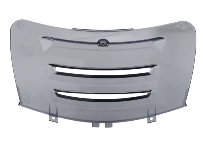 Zündkerzenklappe für Vespa Primavera/​Sprint 50-150ccm 2T/​4T AC, schwarz getönt