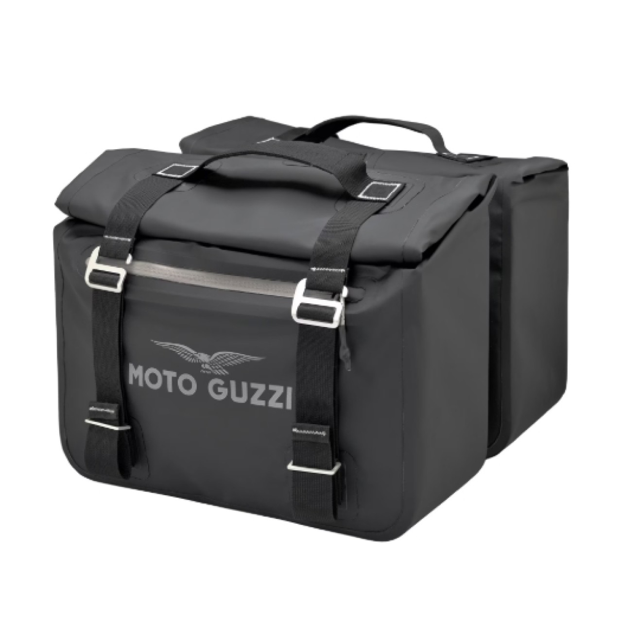 Seitentaschen Satz schwarz für Moto Guzzi V7 850 Stone /Special /Sport (25-)