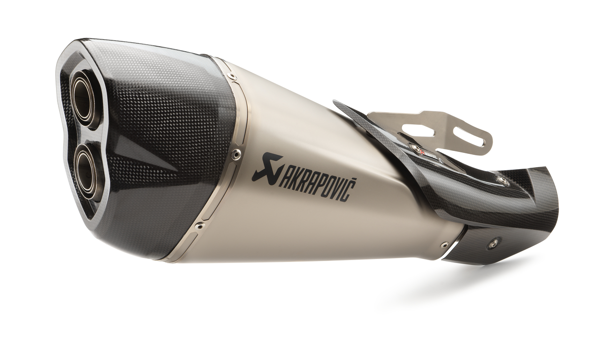 Akrapovic Slip-On LINE Auspuffanlage silber für 1290 Super Duke R (Bj.20-)
