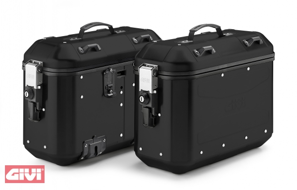 Givi DLMK36B TREKKER DOLOMITI BLACK LINE Seitenkoffer