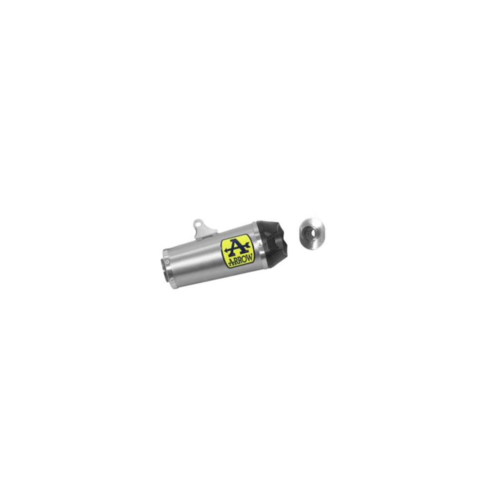 ARROW Auspuff WORKS für Yamaha Tracer 700 / MT-07 2020-, Titan