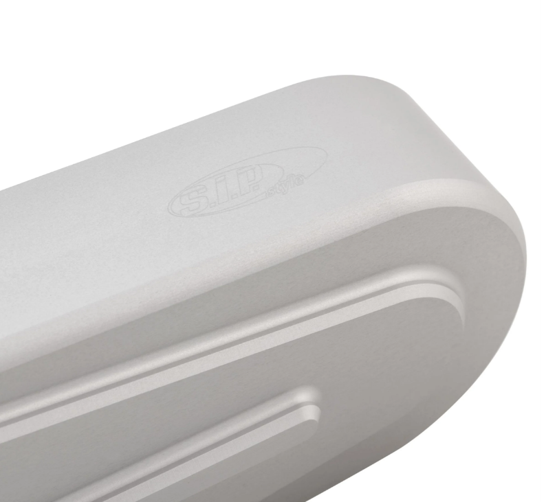 Schwingenabdeckung VBB Style für Vespa PX 80-200ccm, silber matt