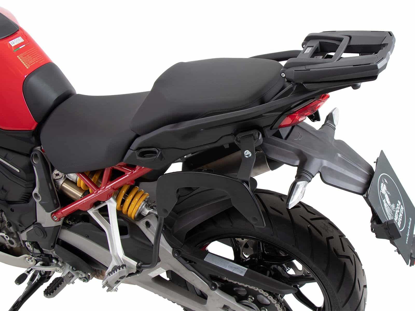 C-Bow Seitenträger schwarz für Ducati Multistrada V4/S/S Sport/Pikes Peak (21-24) /Rally (23-24)