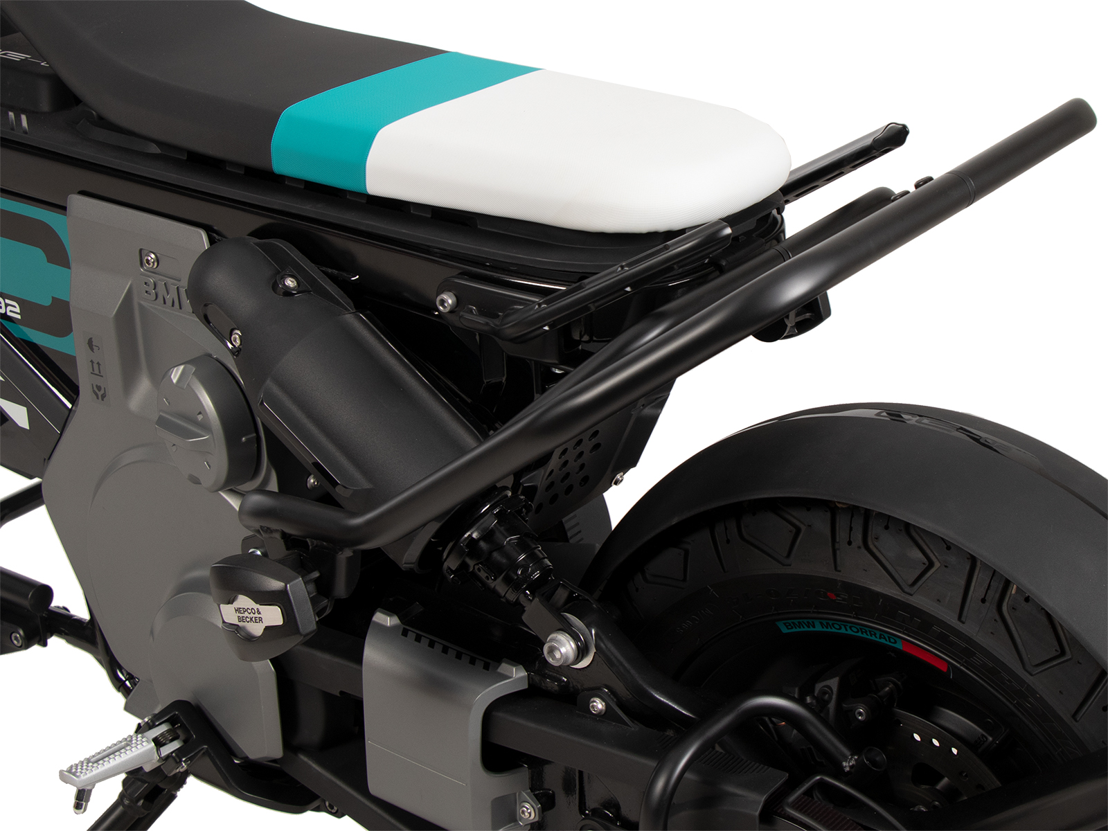 Heckschutzbügel schwarz für BMW CE 02 (23-) Hepco & Becker