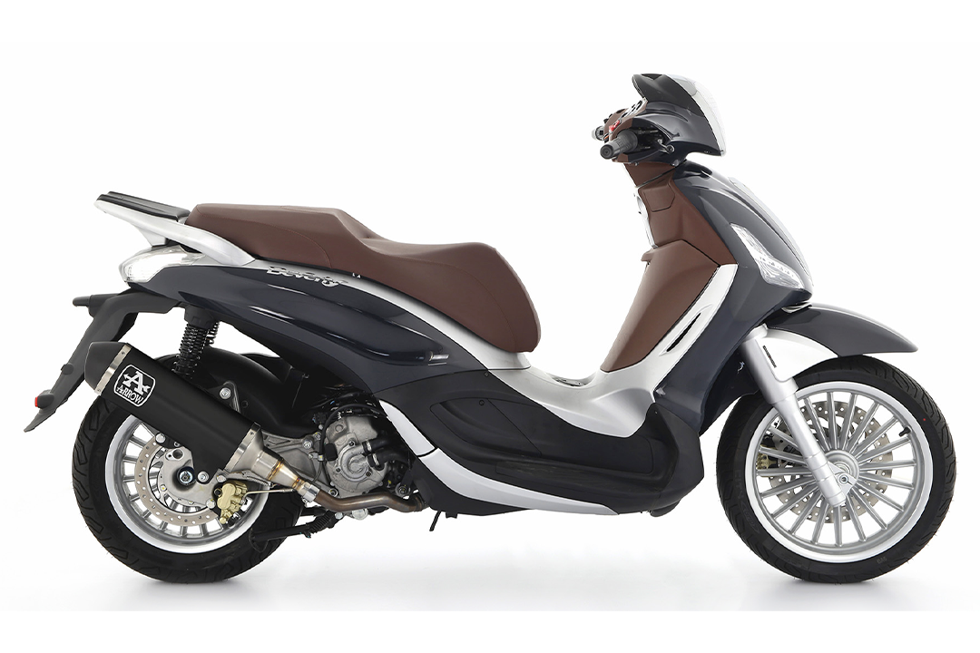 ARROW Auspuff DARK URBAN für Piaggio Beverly 300 HPE (21-)
