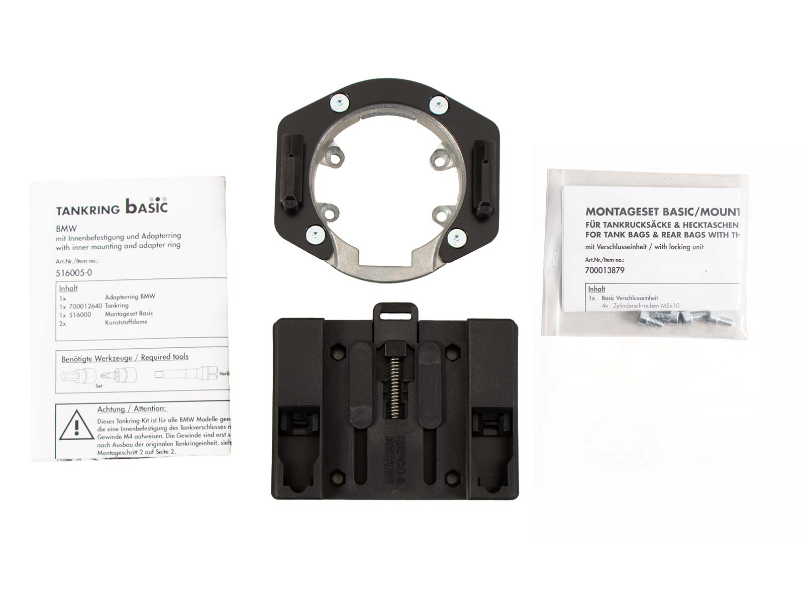 Tankring Basic inkl. Tankrucksackverschlusseinheit für BMW M 1000 RR (23-) Hepco & Becker