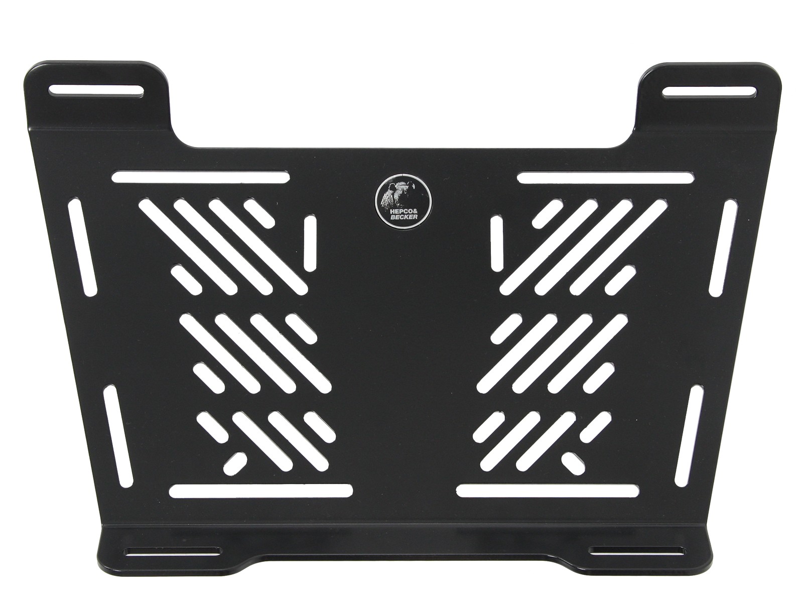 Universal Verbreiterung SMALL zur Montage auf vorhandenen Fremdträgern schwarz Original Hepco & Beck