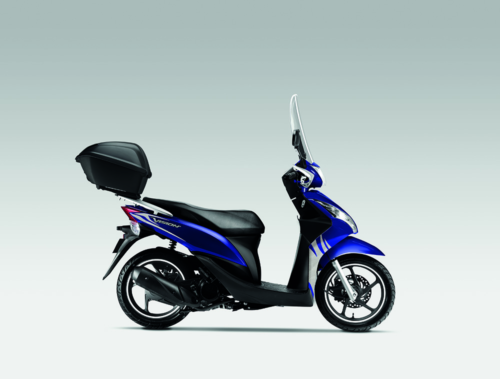 Original Honda Vision50/ Vision110 Aufklebersatz "Safari" inklusive Felgendekor weiß