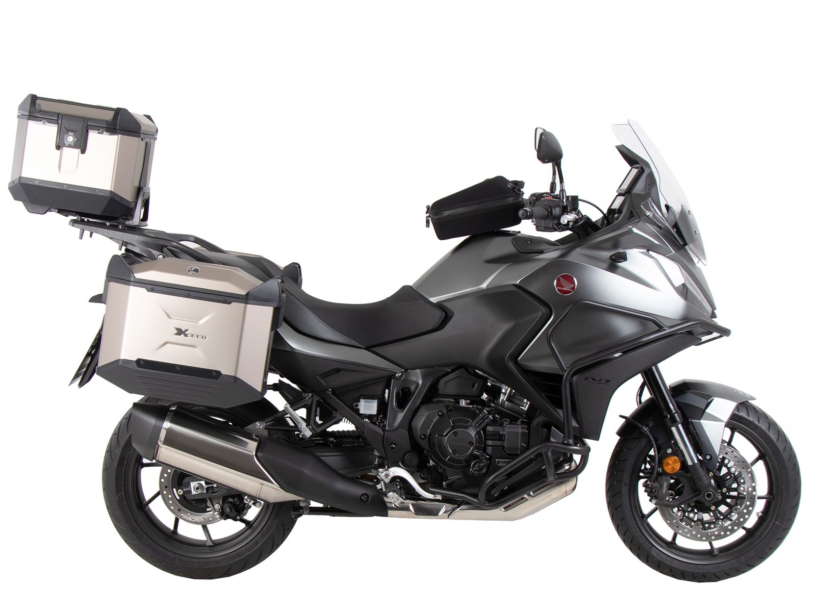 Easyrack Topcase-Träger für Originalgepäckbrücke für Honda NT 1100 (22-24) Hepco & Becker