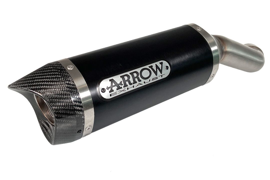 ARROW STREET THUNDER DARK Auspuff für Kawasaki Z 900 (20-)