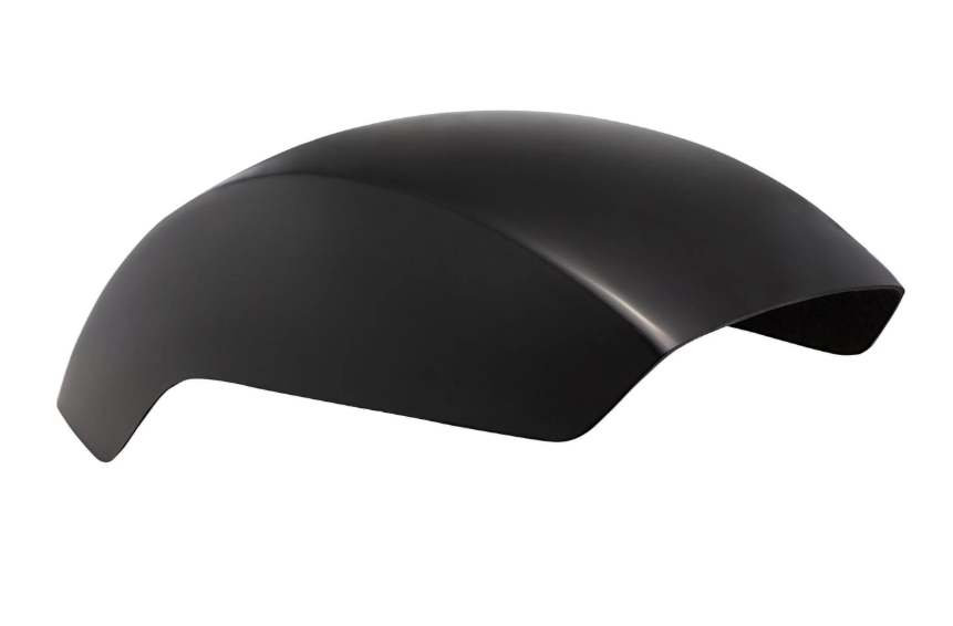 Kotflügel EVO II für Vespa PX 80-200ccm, GFK, klein, schwarz