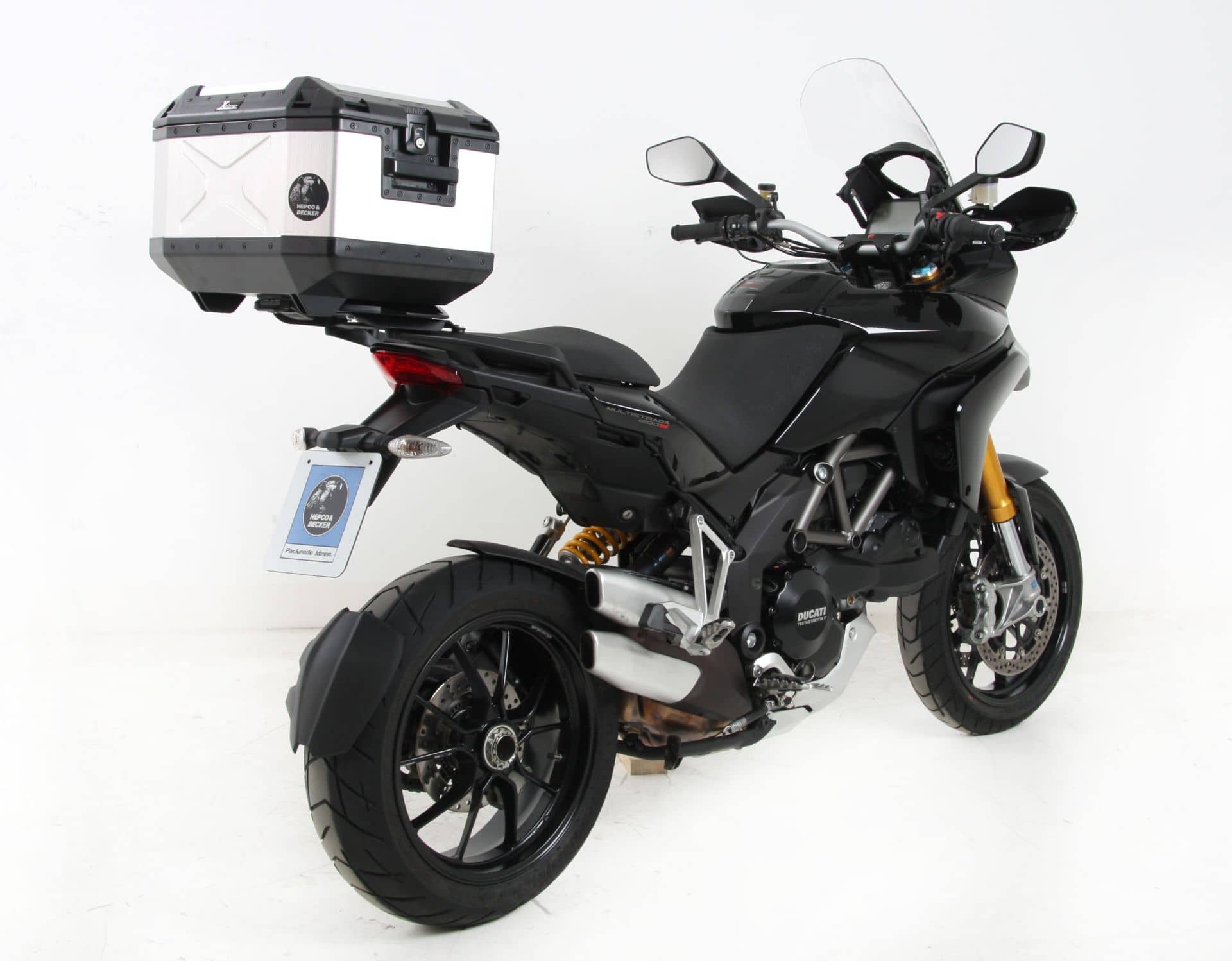 Easyrack Topcaseträger für Ducati Multistrada 1200 /S (10-14) Hepco & Becker