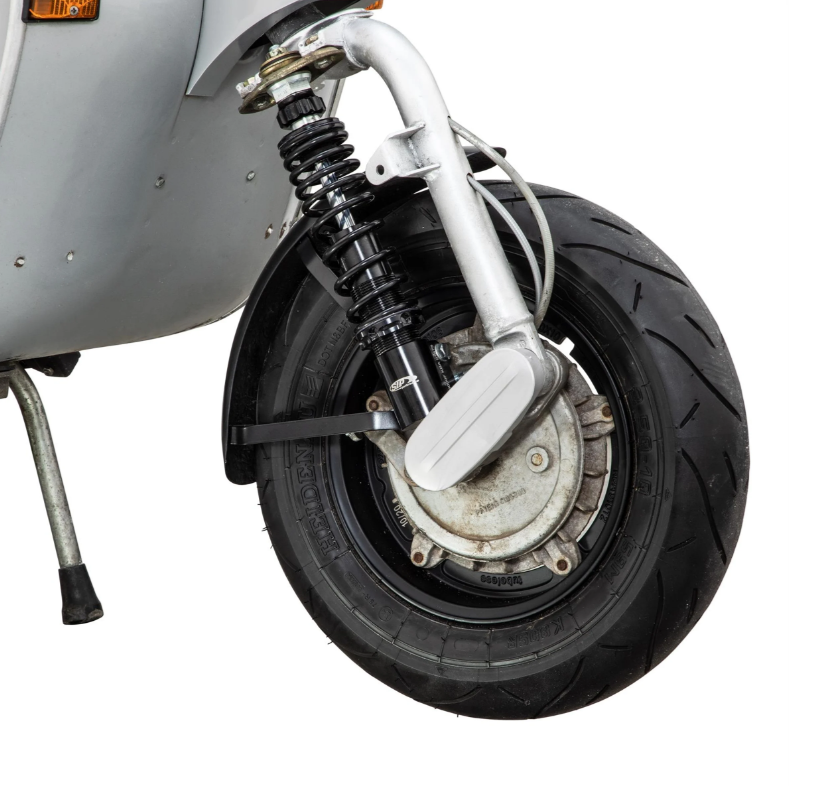 Kotflügel Garelli Race EVO II für Vespa PX 80-200ccm, GFK, schwarz