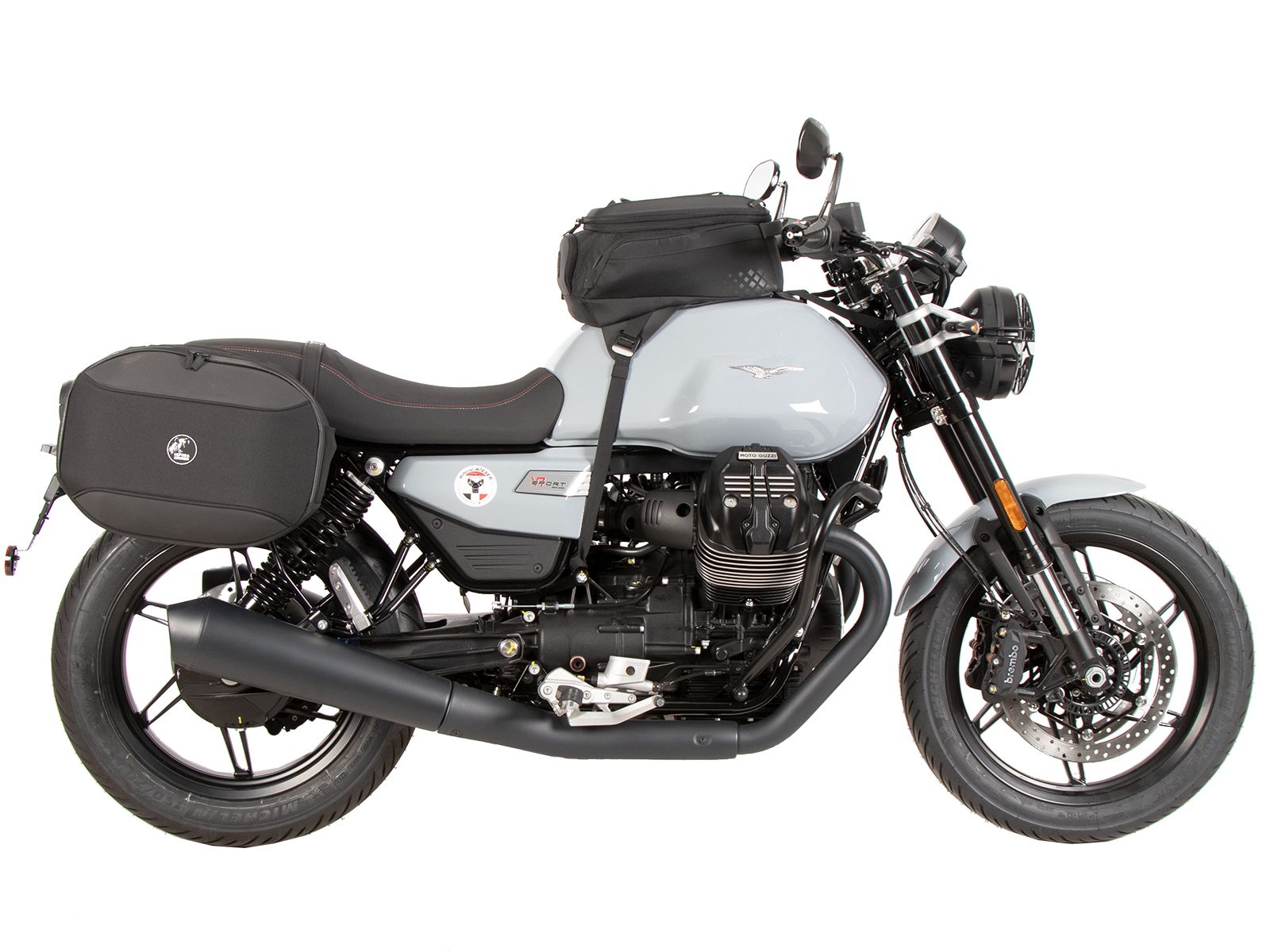 C-Bow Seitenträger schwarz für Moto Guzzi V7 850 Special (25- ) Hepco & Becker
