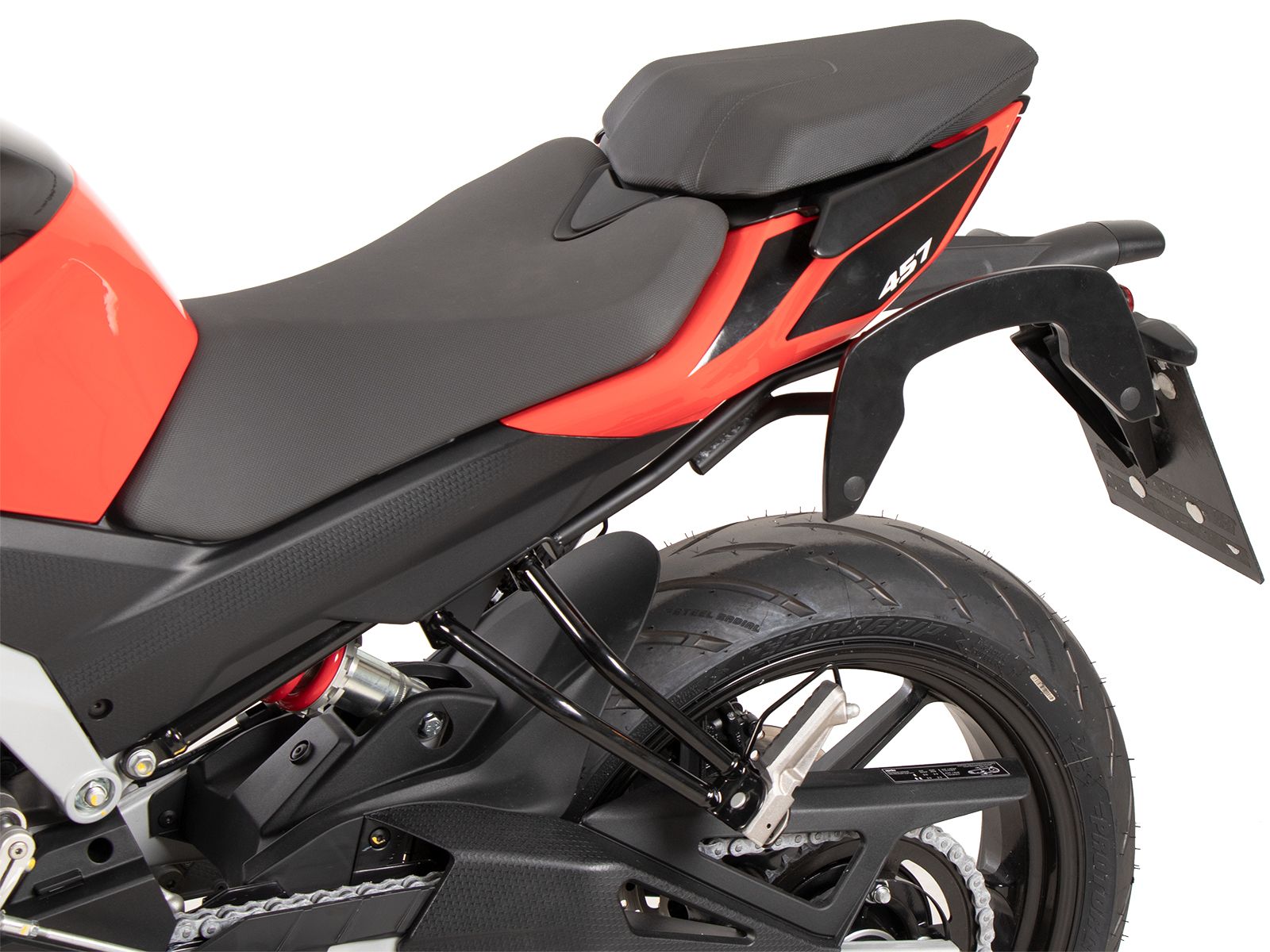 C-Bow Seitenträger schwarz für Aprilia Tuono 457 (25- ) Hepco & Becker