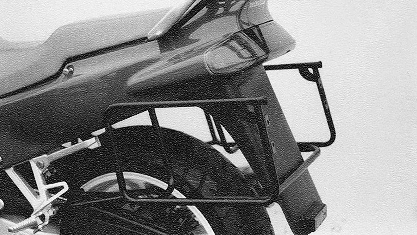 Seitenkofferträger festverschraubt schwarz für Honda VFR 750 F (90-93) Hepco & Becker