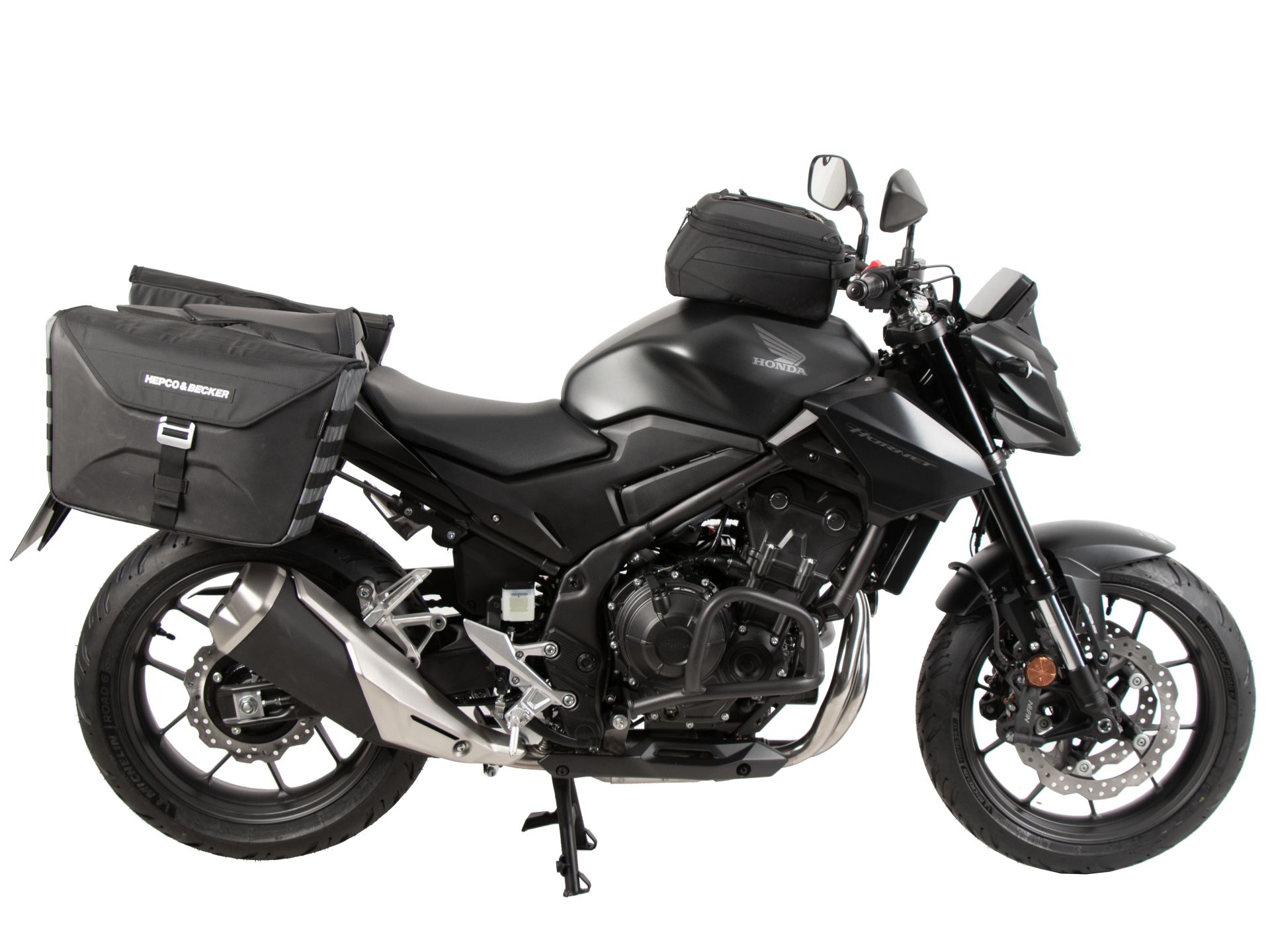 Seitentaschensatz Xtravel Basic inkl. 2x Universaladapterplatte für Rohrseitenkofferträger