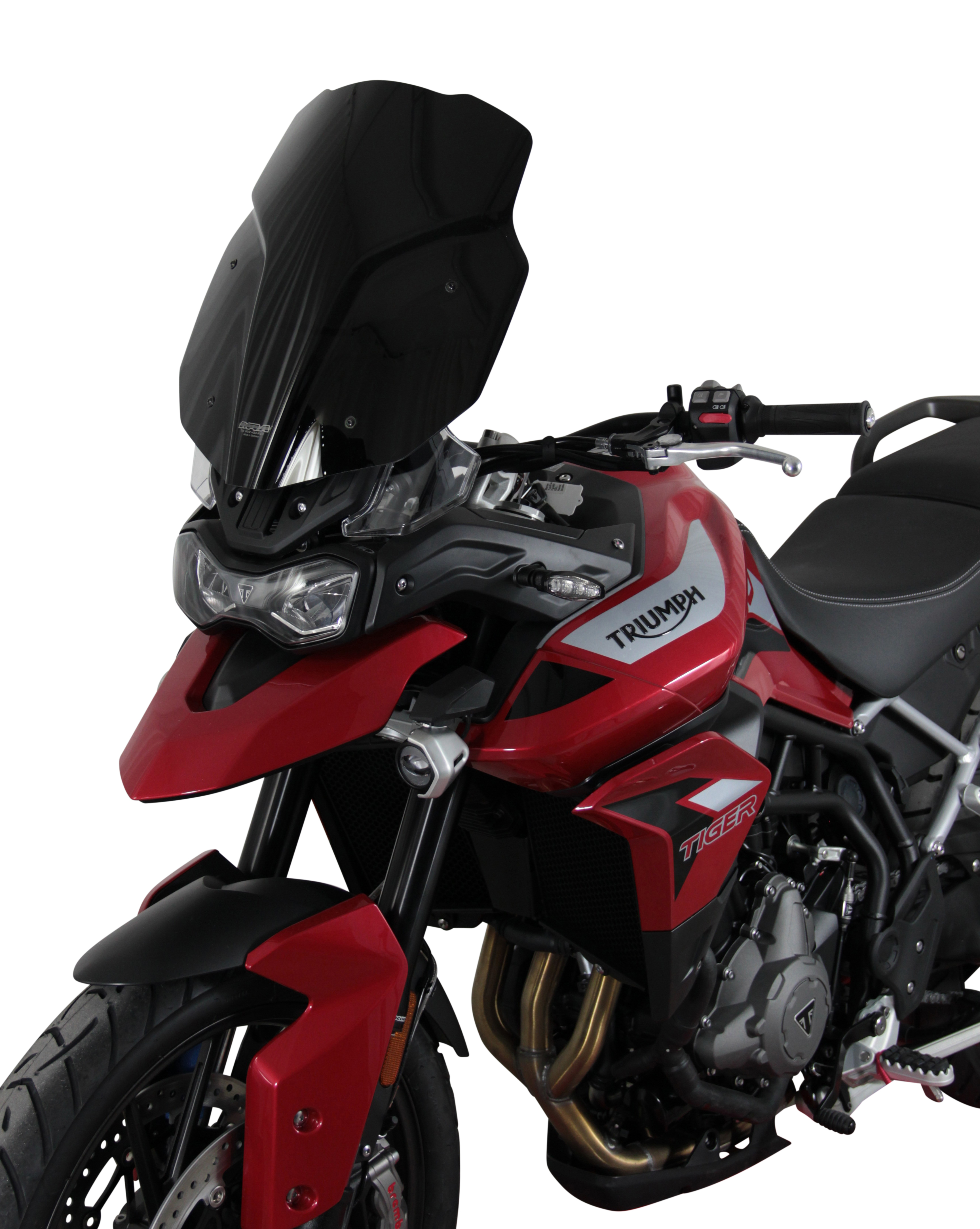 Tourenscheibe MRA "TM" für TRIUMPH TIGER 900 /GT PRO (Bj.19-) - Rauchgrau
