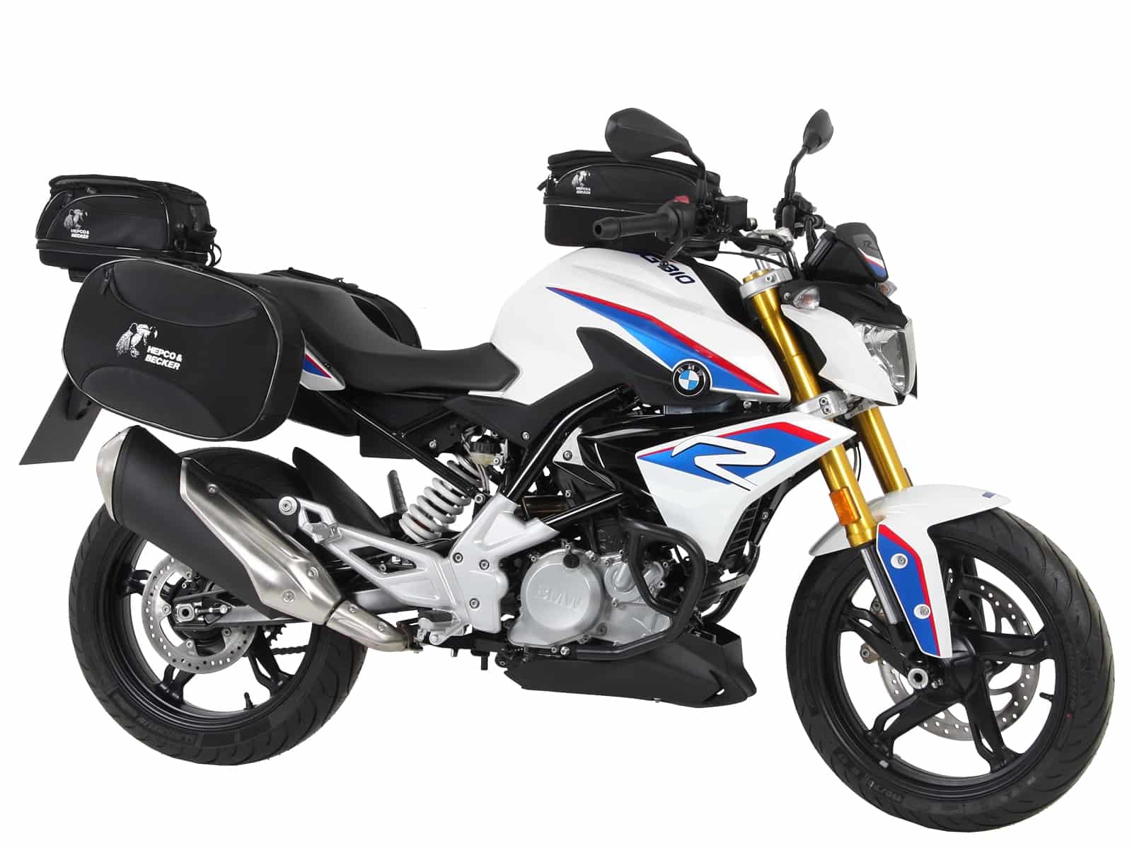 C-Bow Seitenträger schwarz für BMW G 310 R (16-) Hepco & Becker