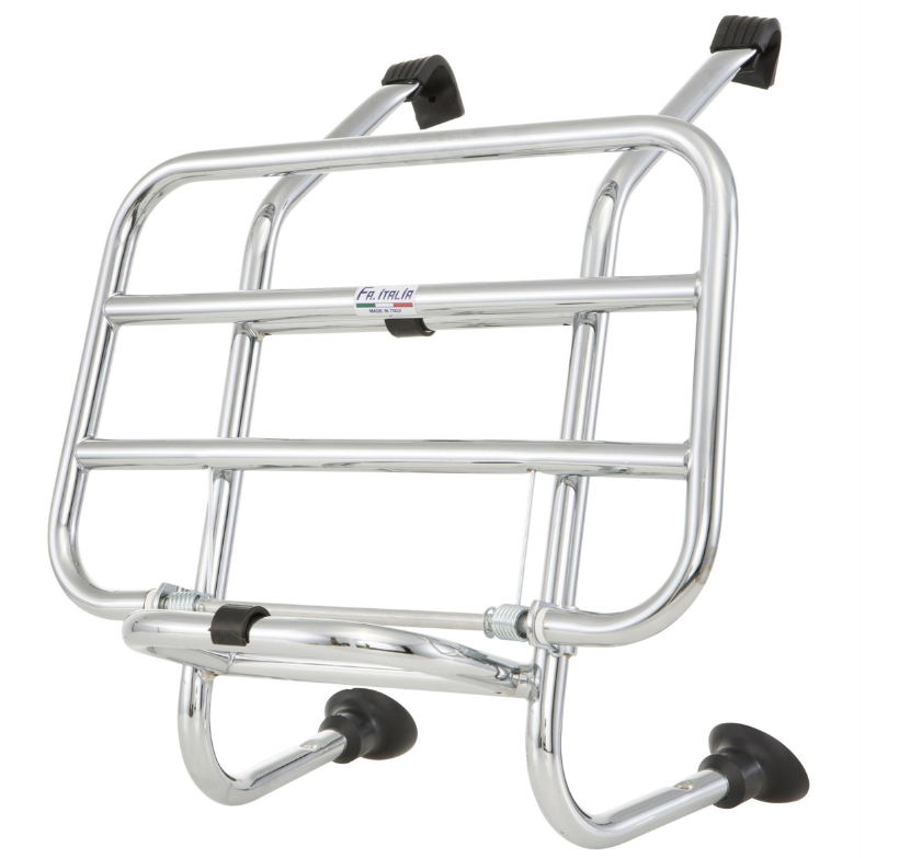 Gepäckträger vorne für Vespa PX 80-200ccm, klappbar, chrom