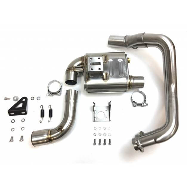 IXIL RB Komplettanlage für Yamaha Tracer 700, Edelstahl, E-geprüft, Euro5