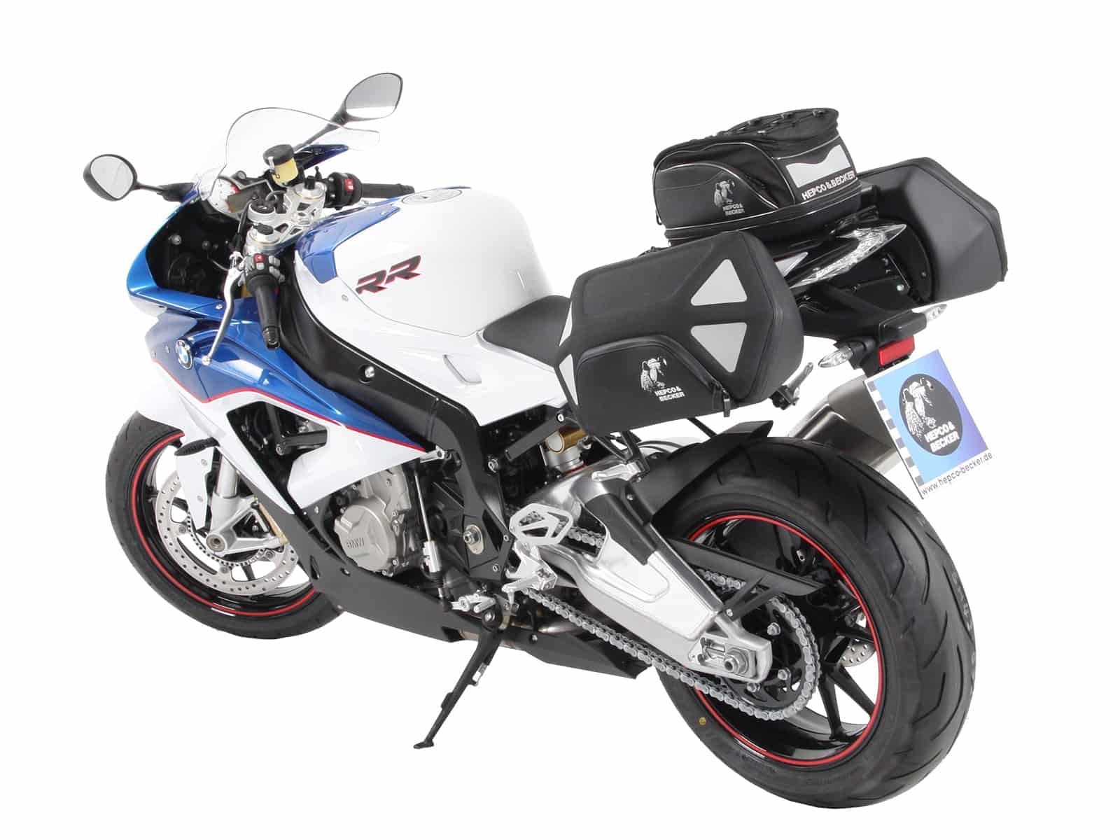 C-Bow Seitenträger schwarz für BMW S 1000 RR (15-18) Hepco & Becker