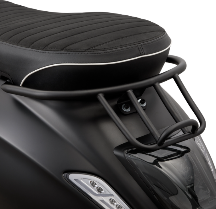 Gepäckträger/Soziushaltebügel schwarz matt für Vespa Primavera/​Sprint 50-150ccm 2T/​4T AC