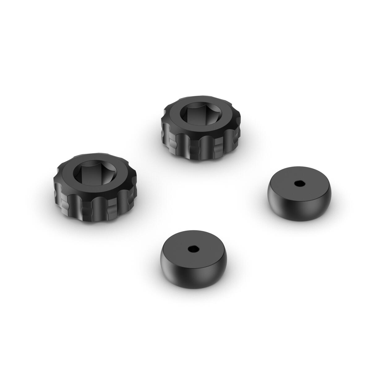 Hebel-Kit für Farbakzente für MT-09 / Tracer 9 / R7 (Bj.21-) Original Yamaha - Schwarz