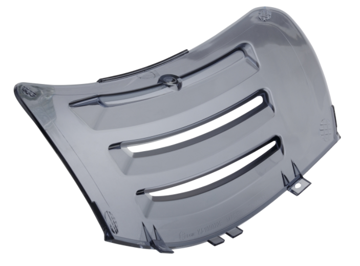 Zündkerzenklappe für Vespa Primavera/​Sprint 50-150ccm 2T/​4T AC, schwarz getönt