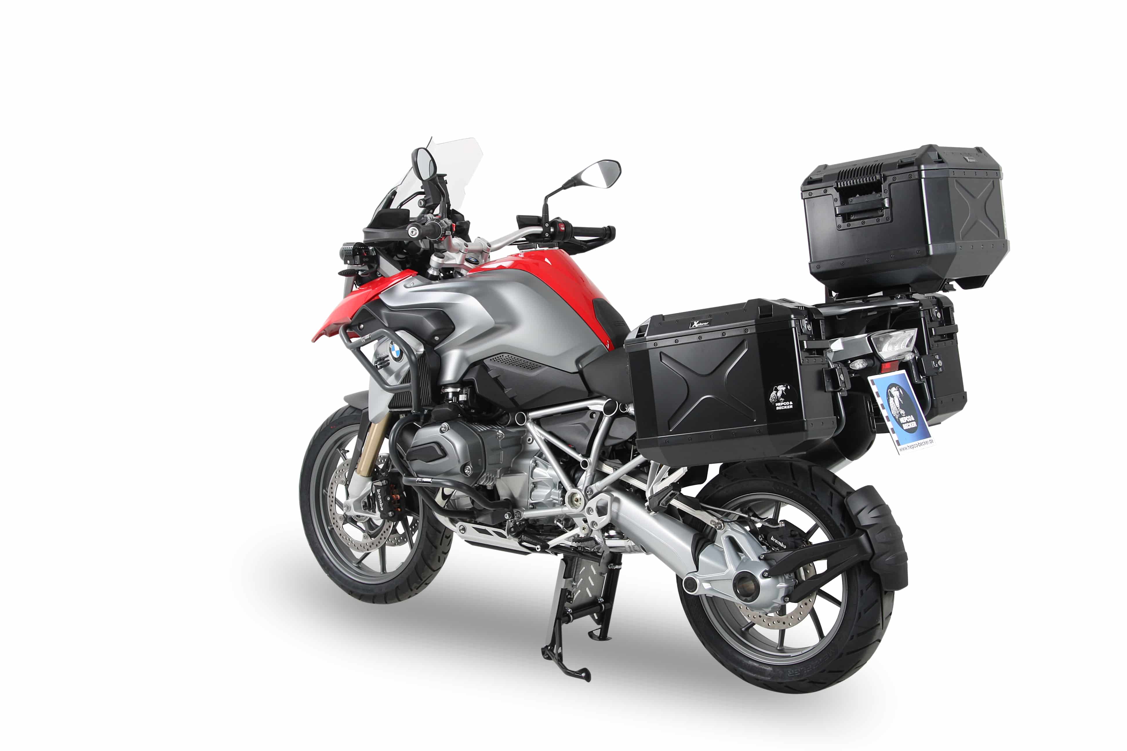 Seitenkofferträger Lock-it schwarz für BMW R 1250 GS Adventure (19-24) Hepco & Becker