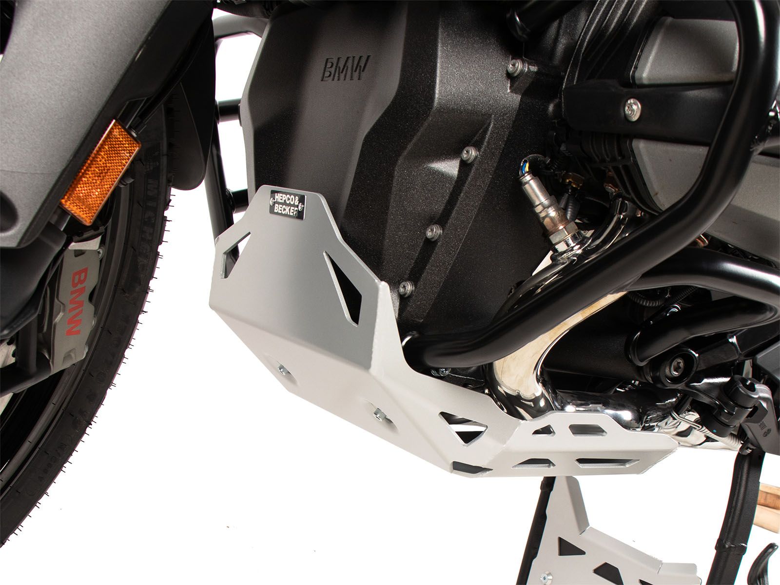 Motorschutzplatte aluminium für BMW R 1300 GS (23-) Hepco & Becker