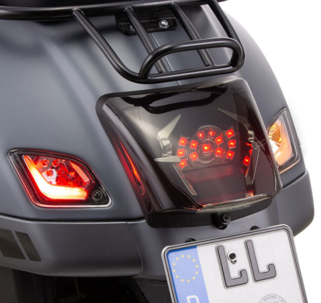 Blinker Kit vorne & hinten für Vespa GTS/​GTS Super/​GTV/​GT 60/​GT/​GT L ('03-'13), klar