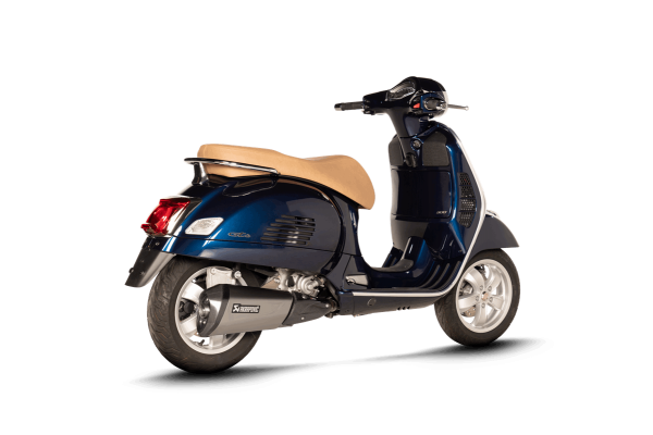 Sportauspuff Akrapovic Slip-On für Vespa GTS/​GTS Super/​GTV 300ccm HPE (`20-) Euro 5