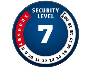 ABUS Kabelschloss, Centuro 860, Security Level 7, schwarz, 20mm/110cm