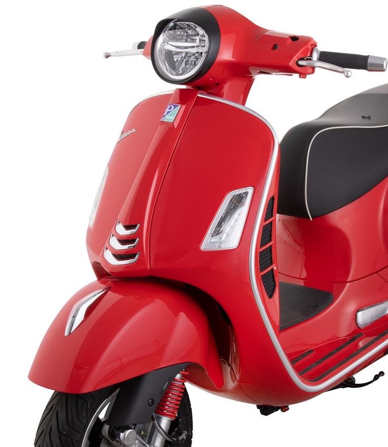 Lampenring für Vespa GTS/​GTS Super HPE 125/​300 ('19-), schwarz matt