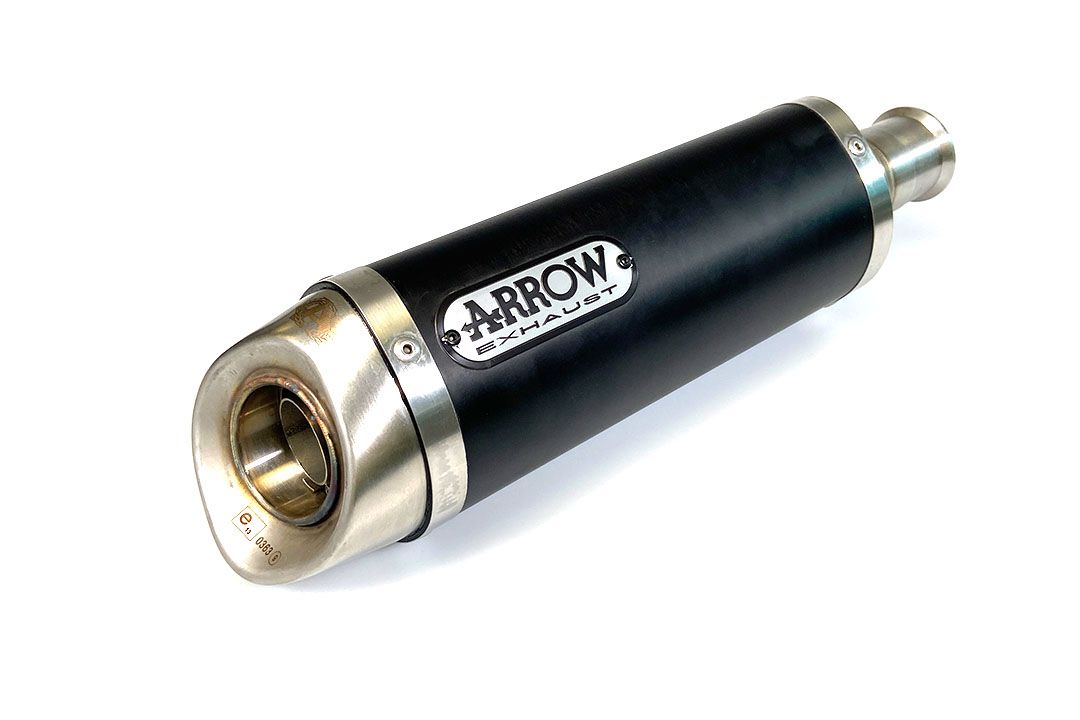 ARROW Auspuff DARK THUNDER Aluminium für Yamaha YZF-R6 (06-16)
