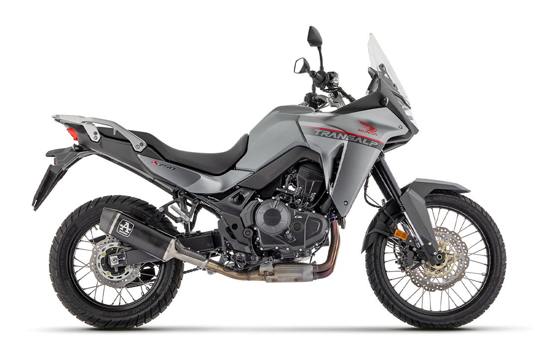 ARROW Auspuff INDY RACE DARK Aluminium für Honda XL 750 Transalp Modelljahr 2023-