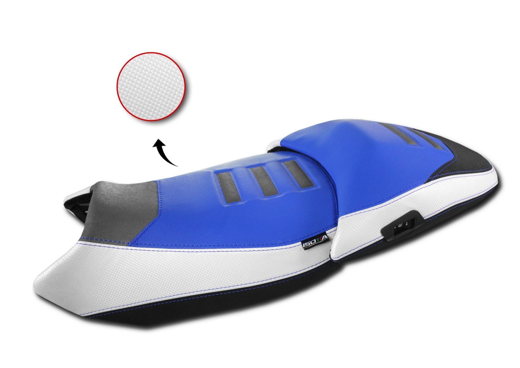 Sitzbezug 2,0 cm abgesenkt, aus 3D Faser für BMW R 1300 GS