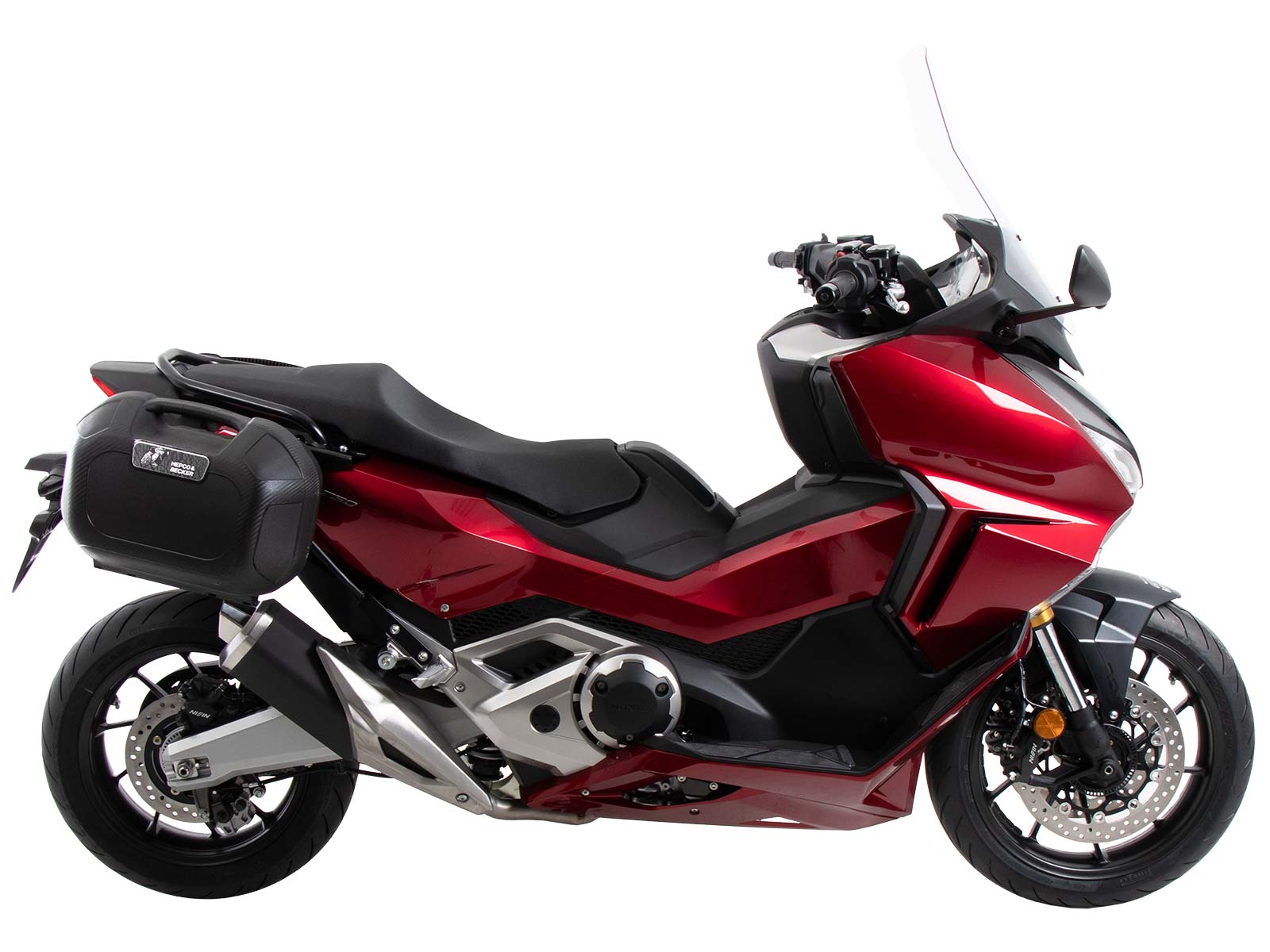 C-Bow Seitenträger schwarz für Honda NSS 750 Forza (21-) Hepco & Becker