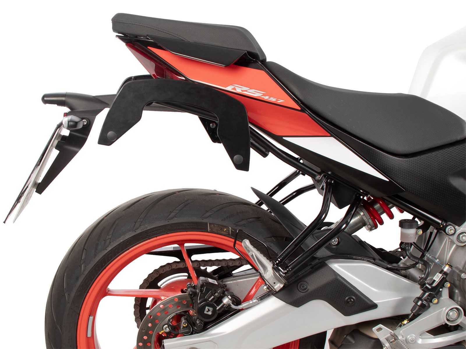 C-Bow Seitenträger schwarz für Aprilia RS 457 (24-) Hepco & Becker