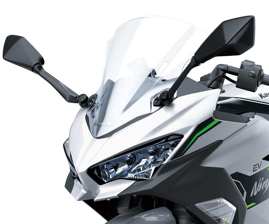 Hohes Windschild klar für Kawasaki Ninja e-1 (24-) Original
