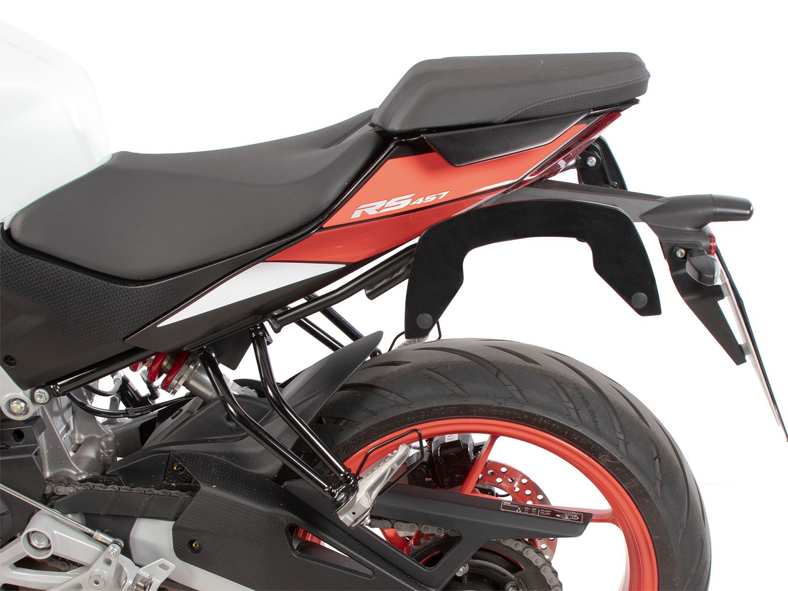 C-Bow Seitenträger schwarz für Aprilia RS 457 (24-) Hepco & Becker