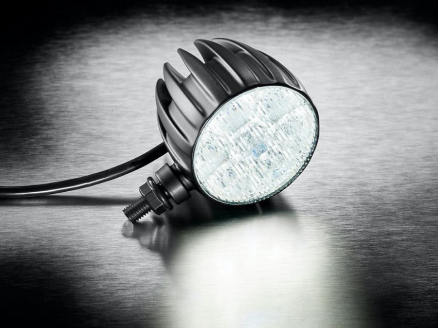 Kellermann Tagfahrlicht mit Positionslicht, Dayron, Aluminium, LED, VR/VL, 12 V, schwarz matt