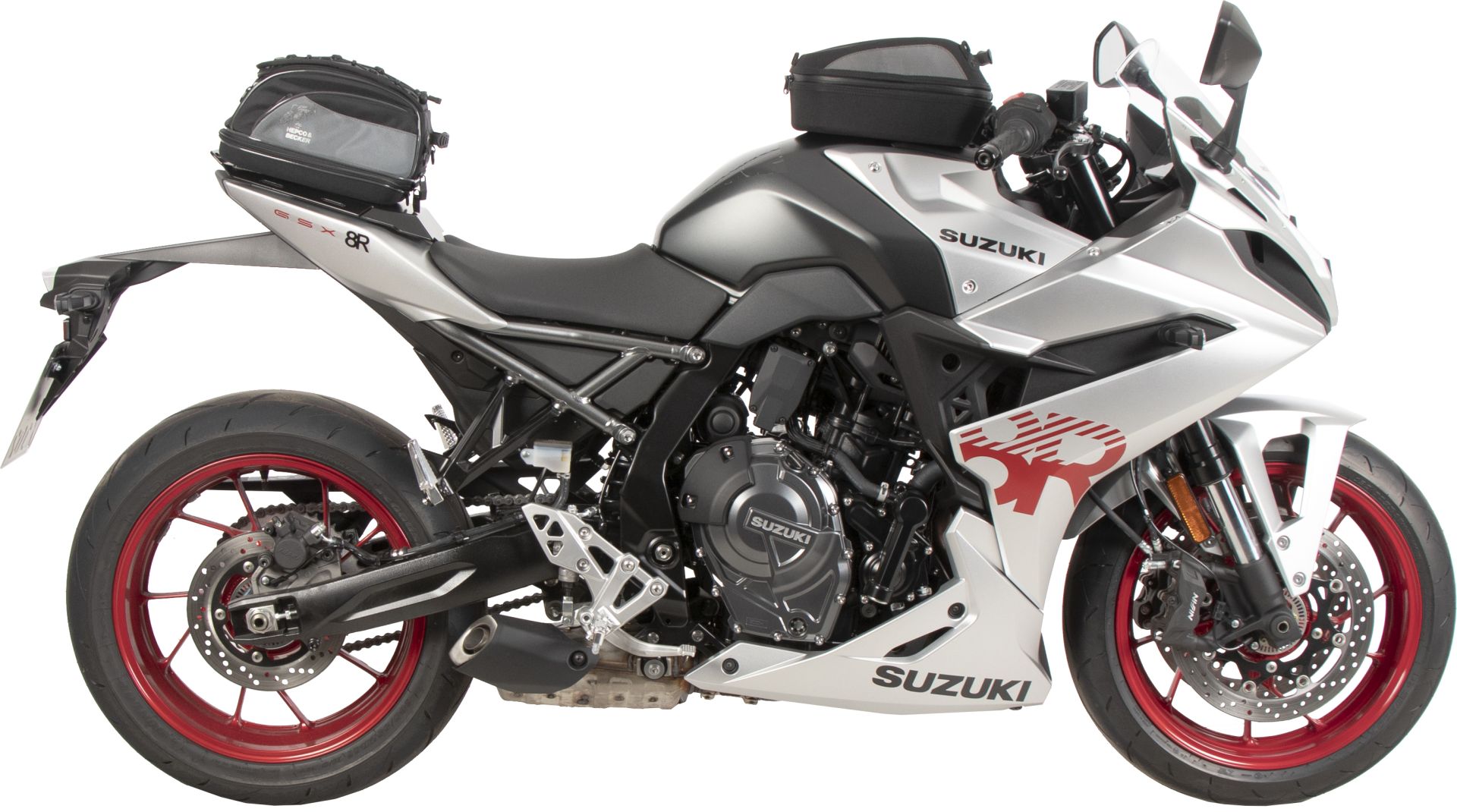 Sportrack schwarz für Suzuki GSX-8R (24- ) Hepco & Becker
