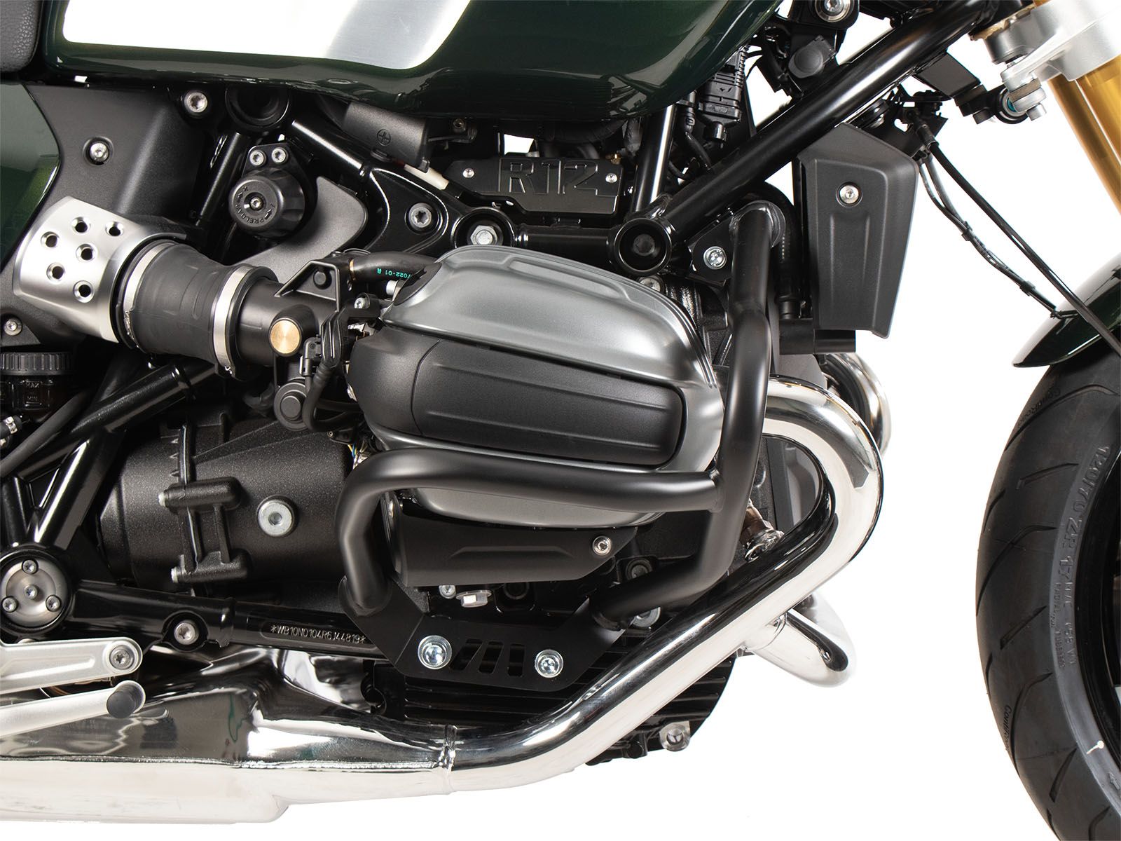 Motorschutzbügel schwarz für BMW R 12 G/S (25-) Hepco & Becker