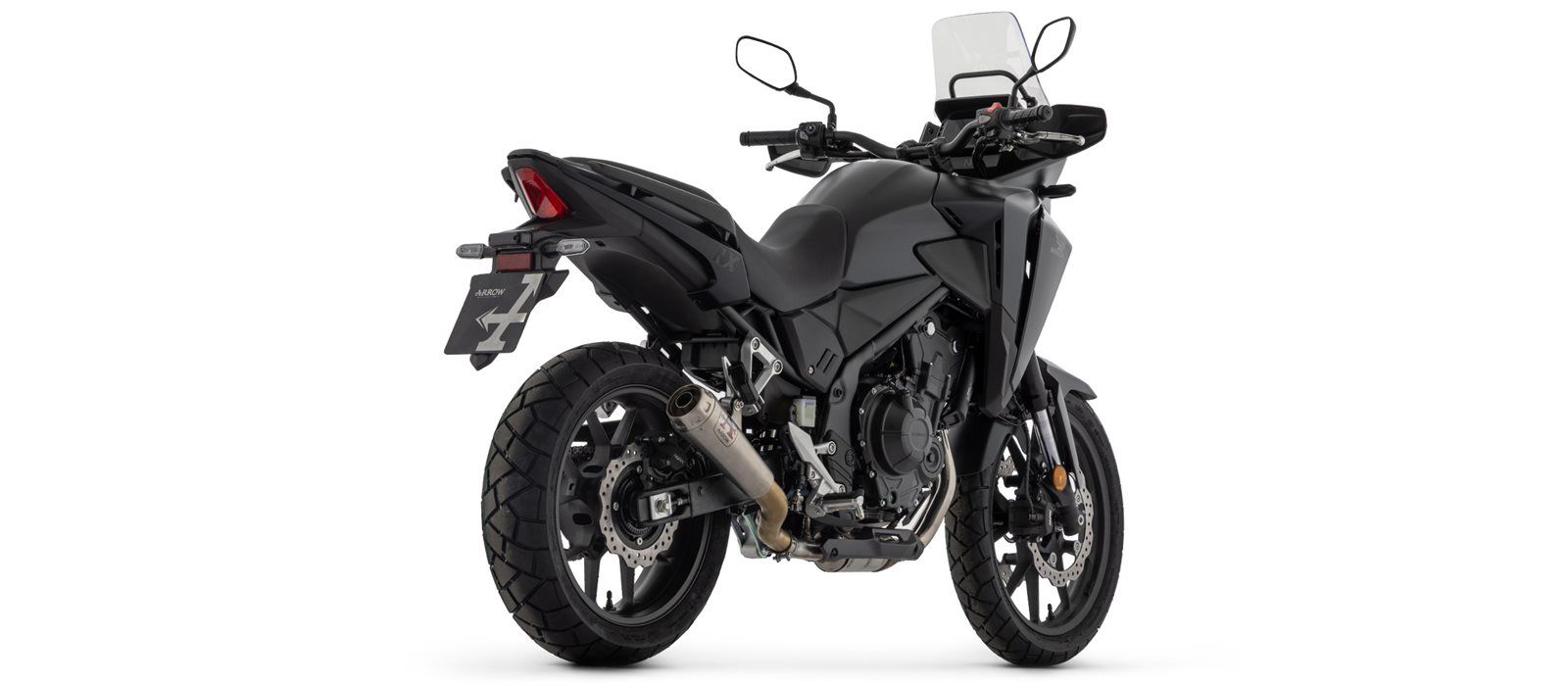 ARROW Auspuff PRO RACE NiChrome für Honda NX 500 / CB 500 Hornet (24-)