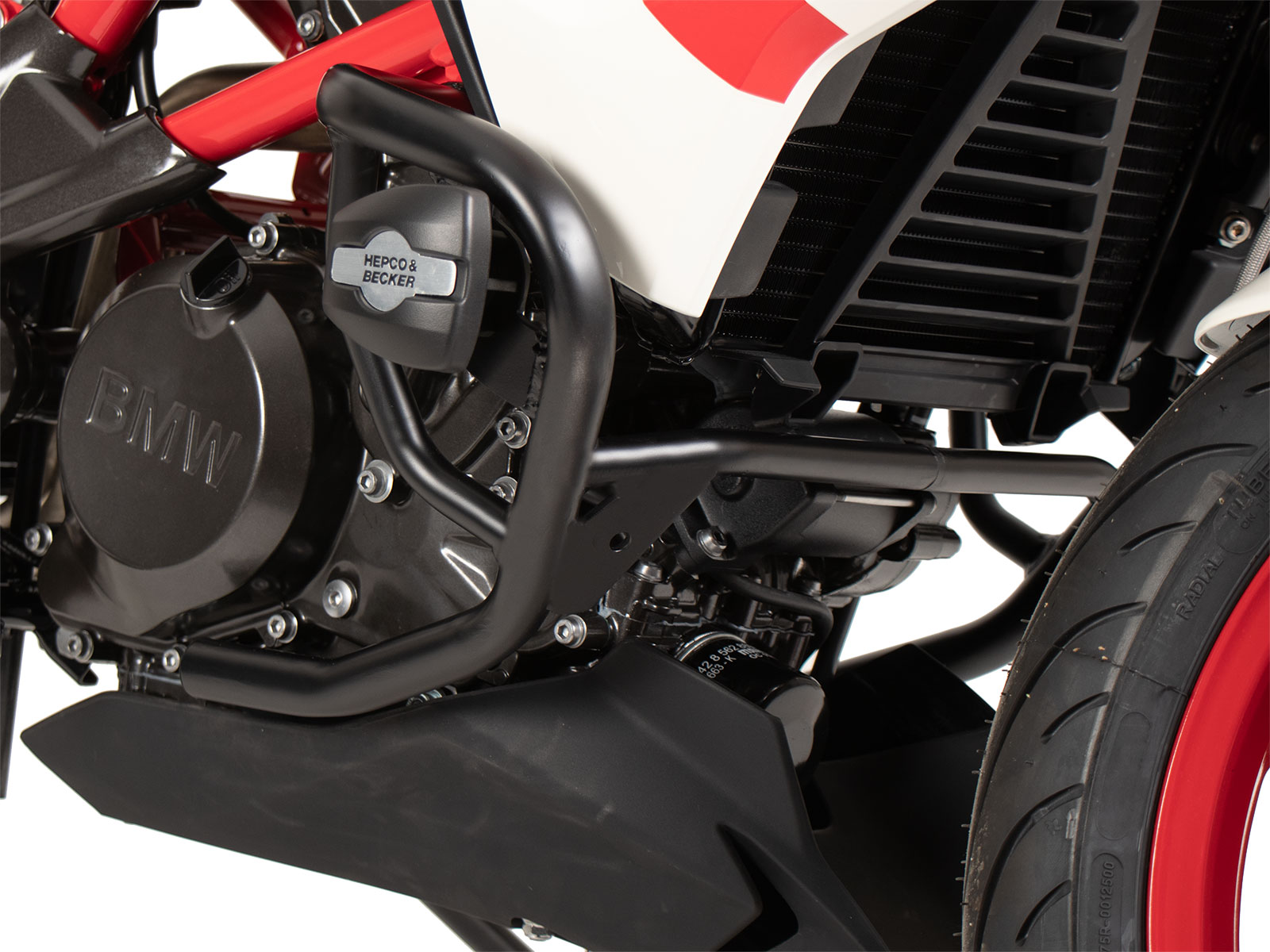 Motorschutzbügel inkl. Protectionpad schwarz für BMW G 310 GS (17-) Hepco & Becker