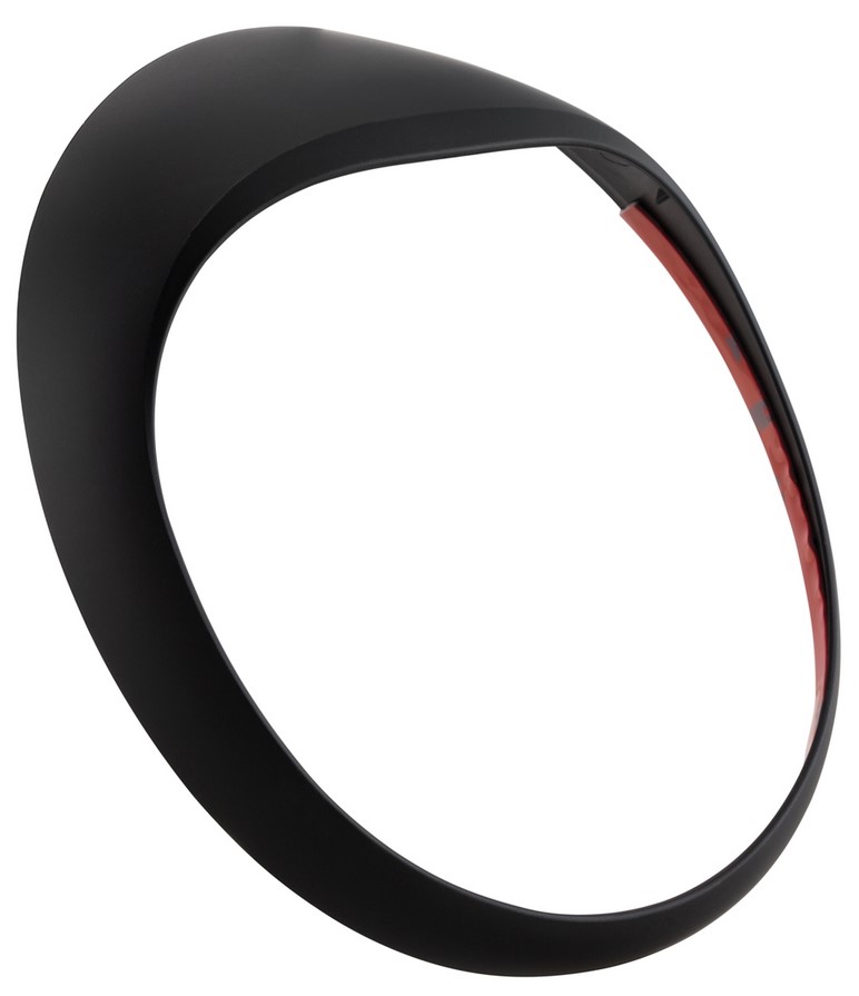 Lampenring für Vespa GTS/​GTS Super/​GT/​GT L 125-300ccm, schwarz matt
