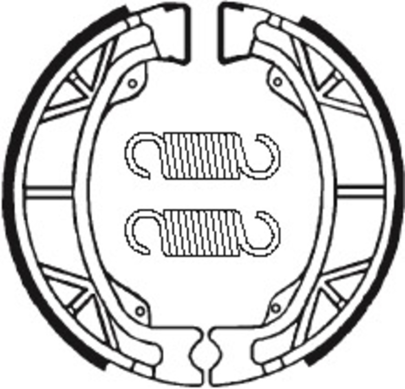 Tecnium Scooter/Street/ATV Organische Bremsbacken - BA012